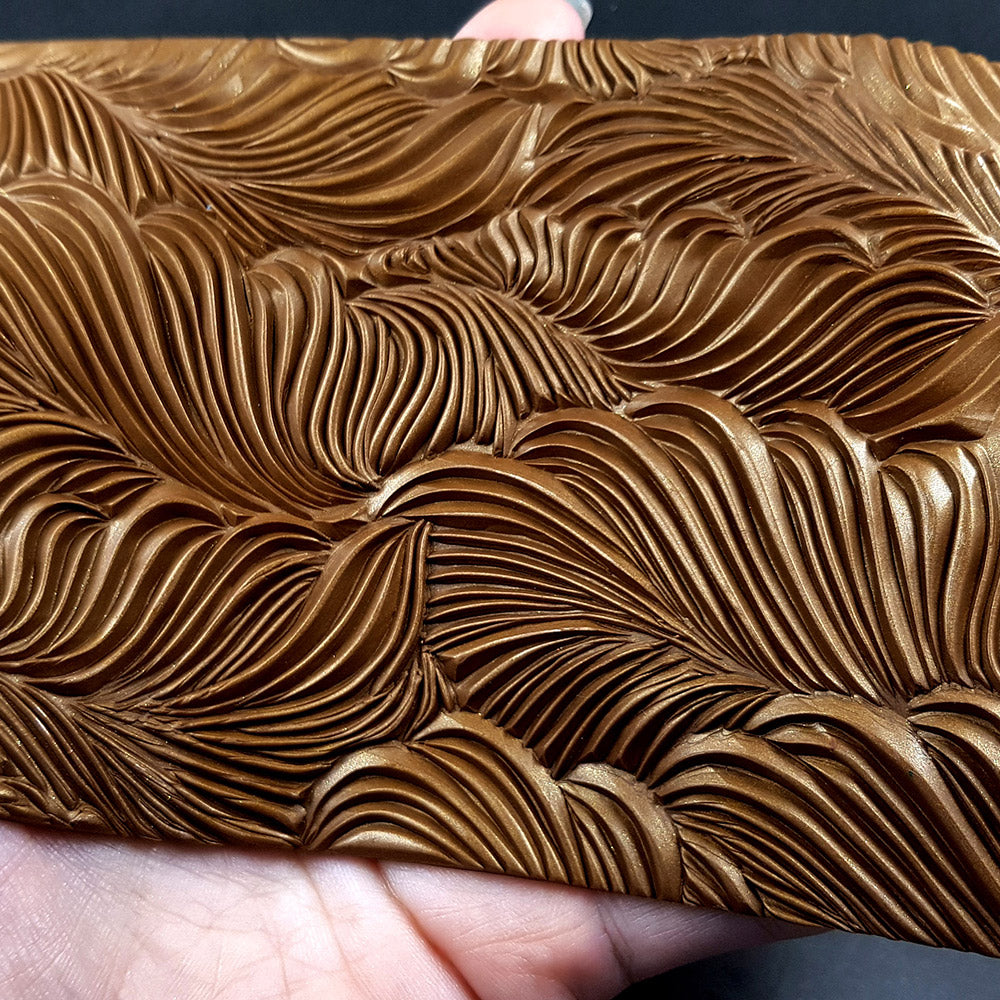 Hand-carved Textures - Feathers 1