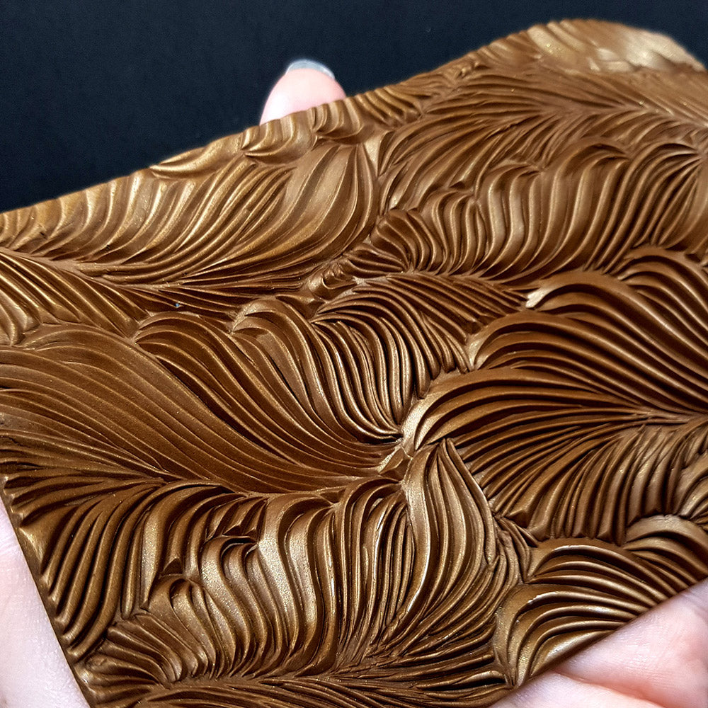 Hand-carved Textures - Feathers 1