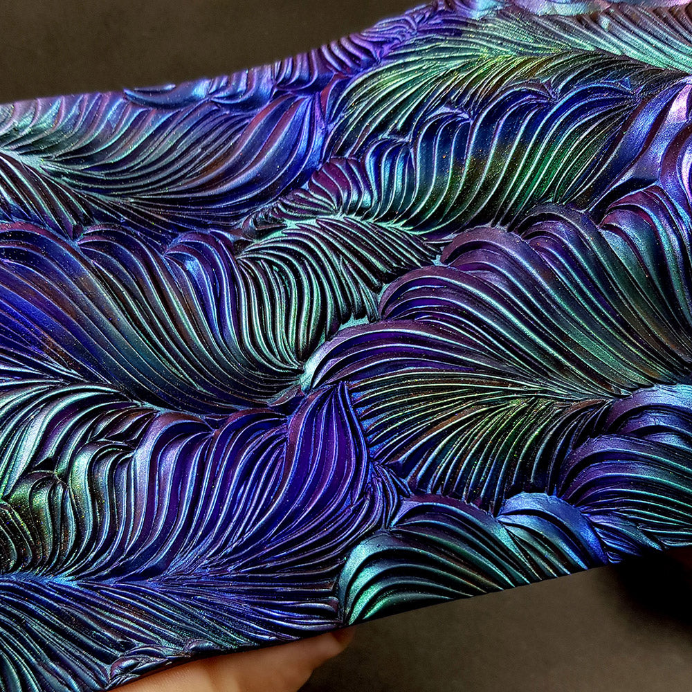 Hand-carved Textures - Feathers 1