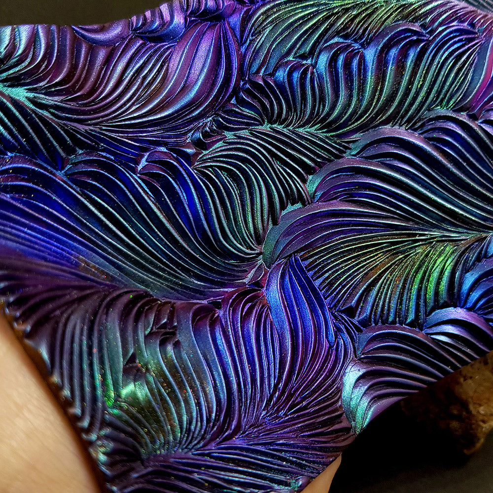 Hand-carved Textures - Feathers 1