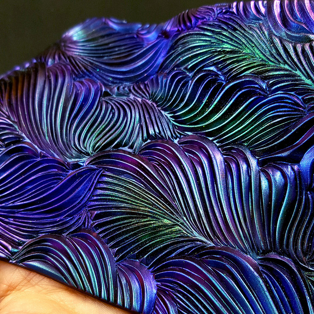 Hand-carved Textures - Feathers 1