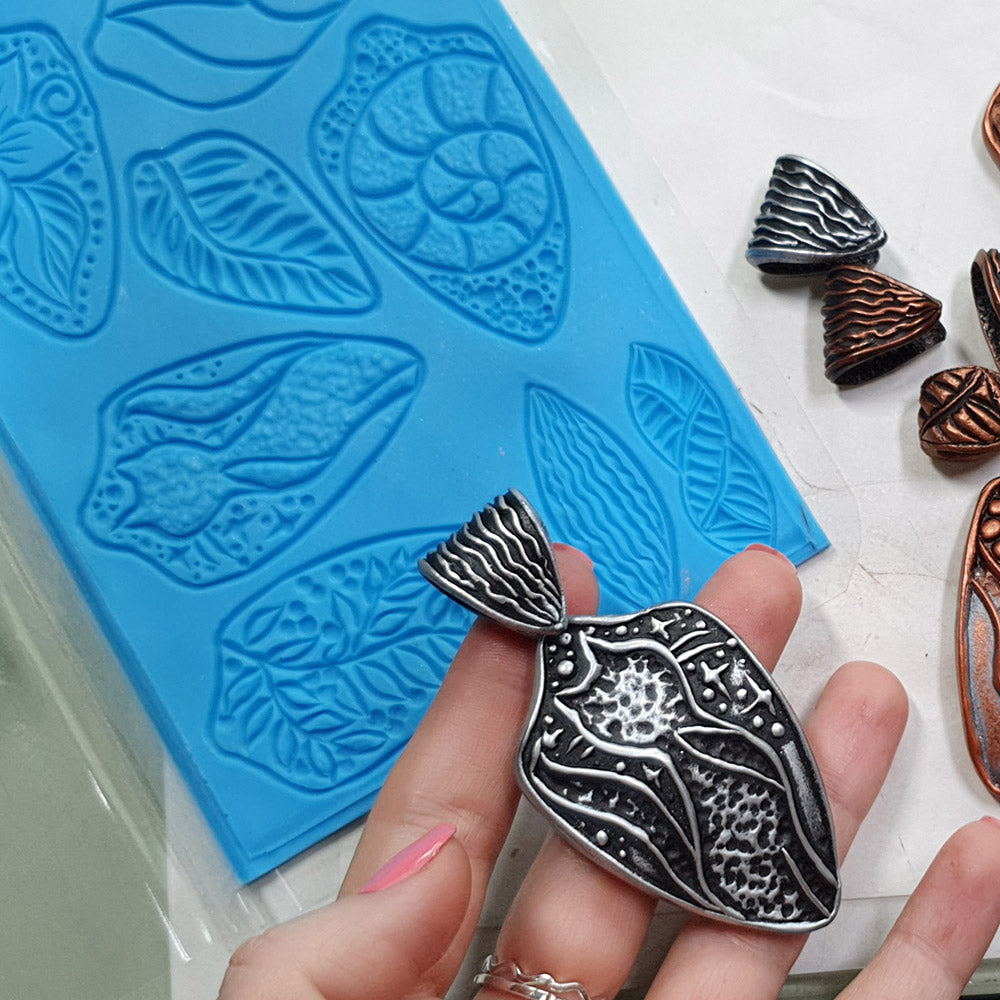 Large Cloisonne Enamel Pendants #1 - 160x100mm