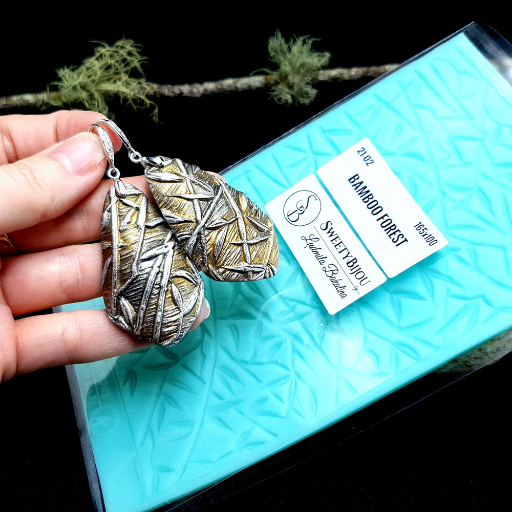 Silicone Texture - Bamboo Forest - 160x100mm