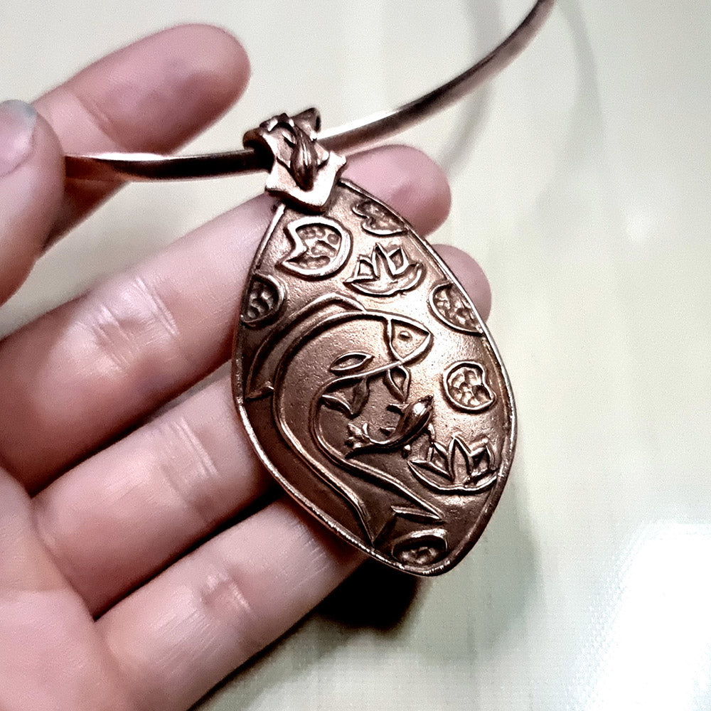 Cloisonne Enamel Pendants #3 - 115x85mm