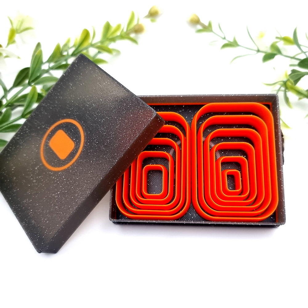 Rectangle Rounded 6:4 - Polymer Clay Cutter