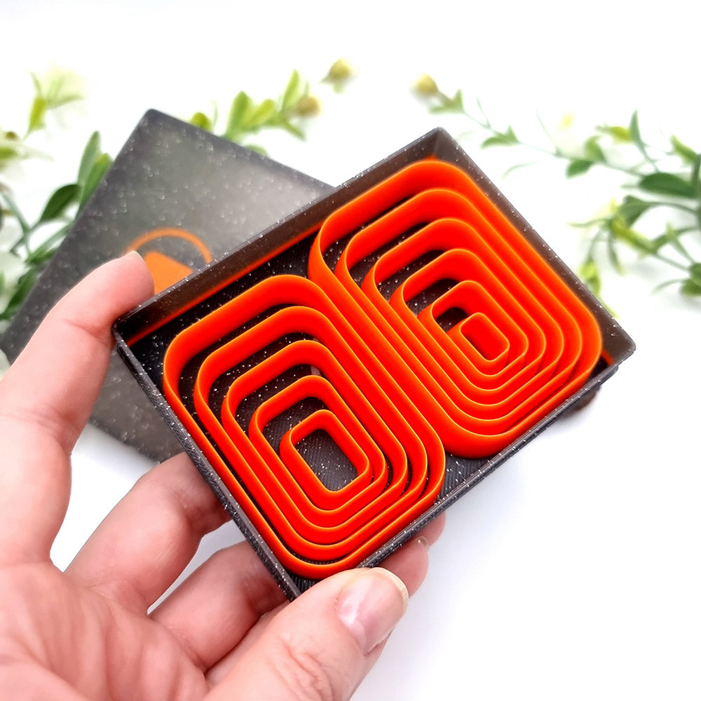 Rectangle Rounded 6:4 - Polymer Clay Cutter
