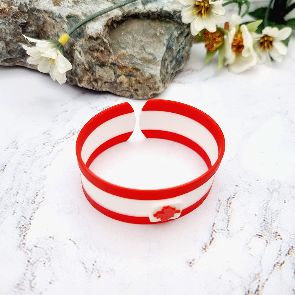Canada ๐จ๐ฆ Bracelet - 3D Printed High Quality National Pride Series