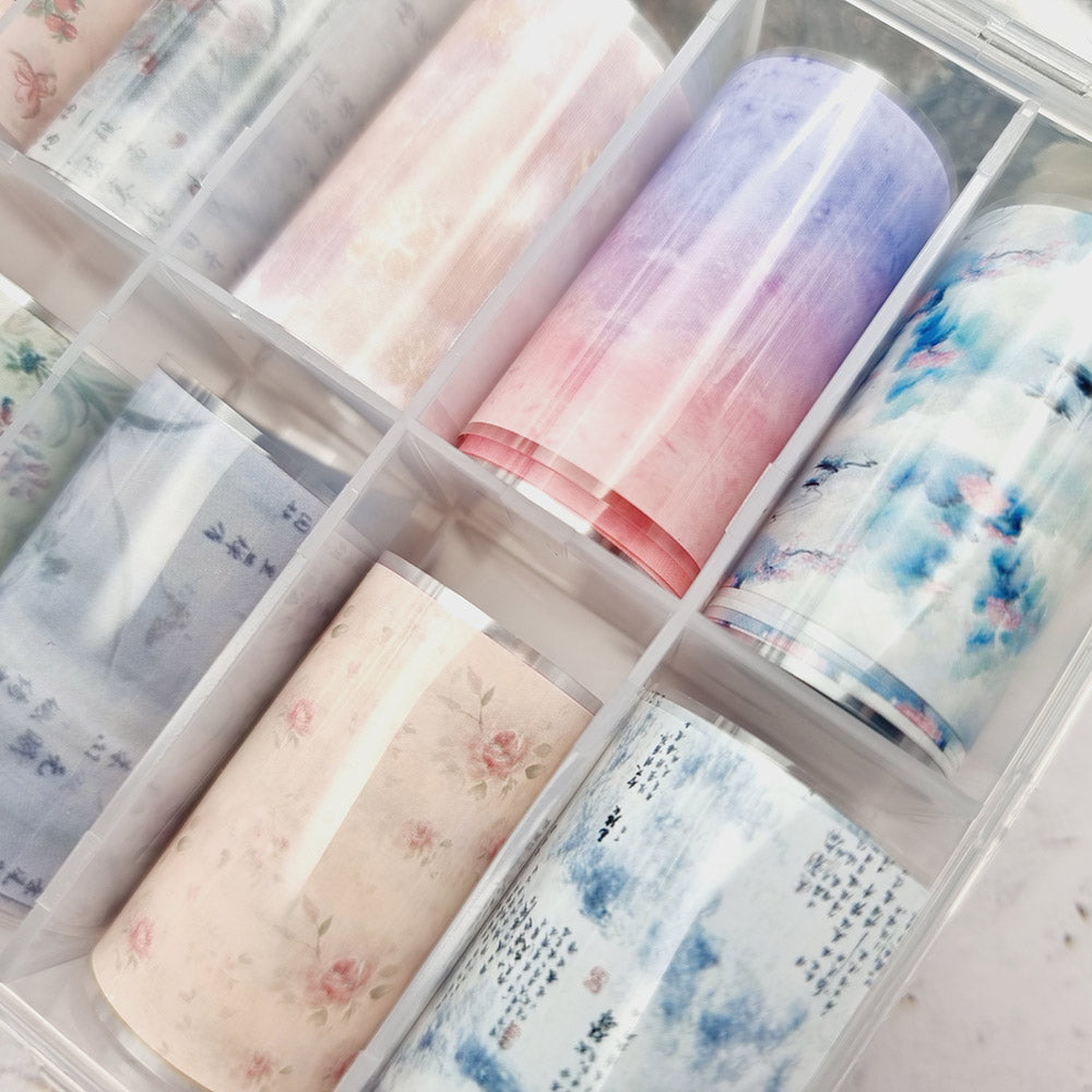 Japanese Style 1 - Set of Colorful Transfer Foils