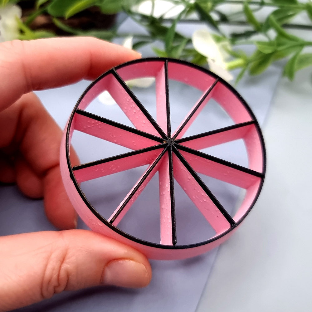 Pizza Cutter - 10 slices Plastic Cutters SweetyBijou Tools