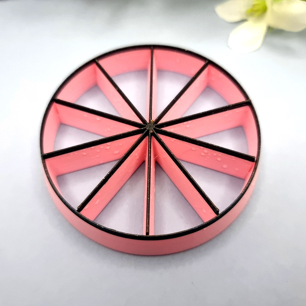 Pizza Cutter - 10 slices Plastic Cutters SweetyBijou Tools