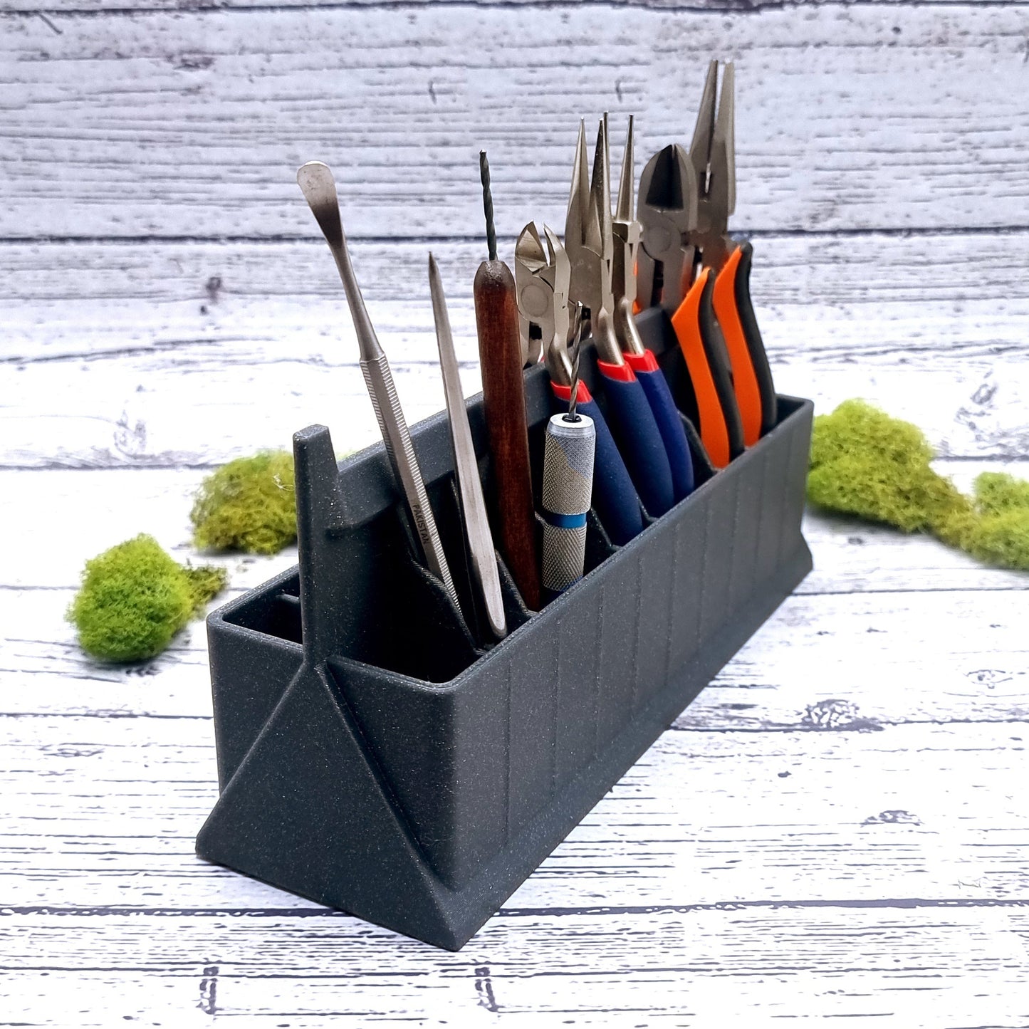 Ultimate Pliers Holder - Slate Gray Tools Organizer SweetyBijou Tools