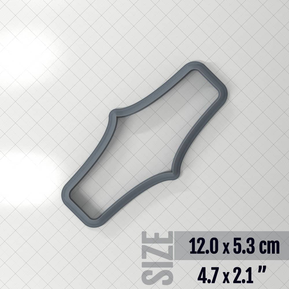 Bracelet #6 - Cutter for Polymer Clay Plastic Cutters SweetyBijou Tools 12.0 x 5.3 cm