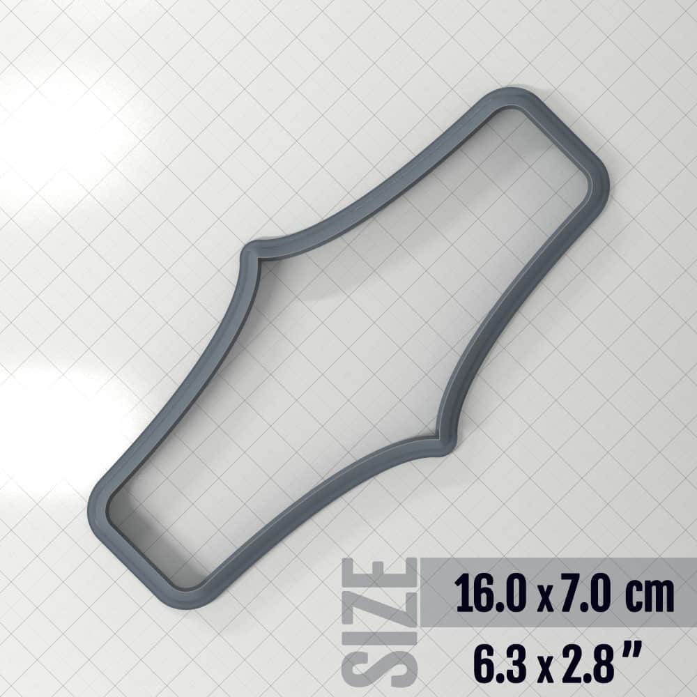 Bracelet #6 - Cutter for Polymer Clay Plastic Cutters SweetyBijou Tools 16.0 x 7.0 cm