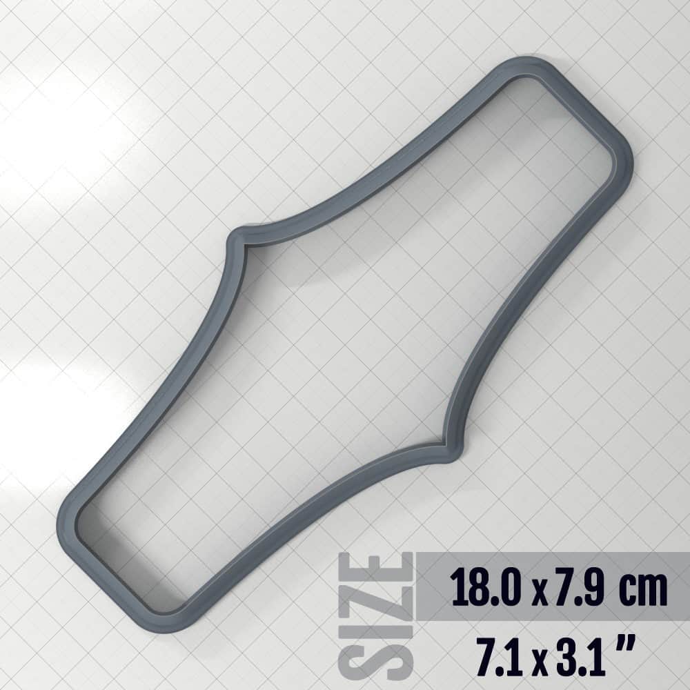Bracelet #6 - Cutter for Polymer Clay Plastic Cutters SweetyBijou Tools 18.0 x 7.9 cm
