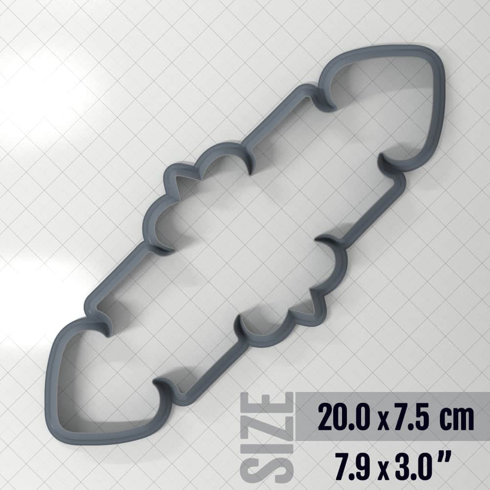 Bracelet #10 - Polymer Clay Cutter Plastic Cutters SweetyBijou Tools 20.0 x 7.5 cm