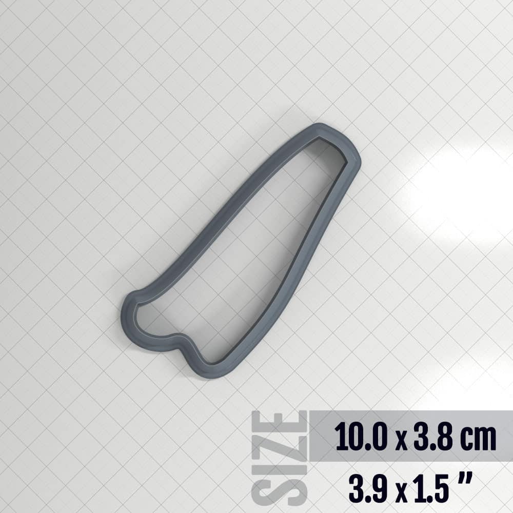 Bracelet #13 Right - Clay Cutter Plastic Cutters SweetyBijou Tools 10.0 x 3.8 cm