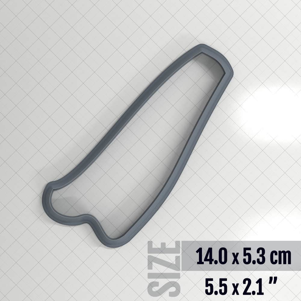 Bracelet #13 Right - Clay Cutter Plastic Cutters SweetyBijou Tools 14.0 x 5.3 cm
