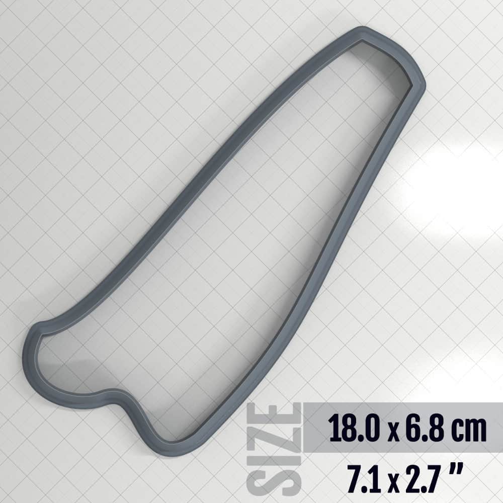 Bracelet #13 Right - Clay Cutter Plastic Cutters SweetyBijou Tools 18.0 x 6.8 cm