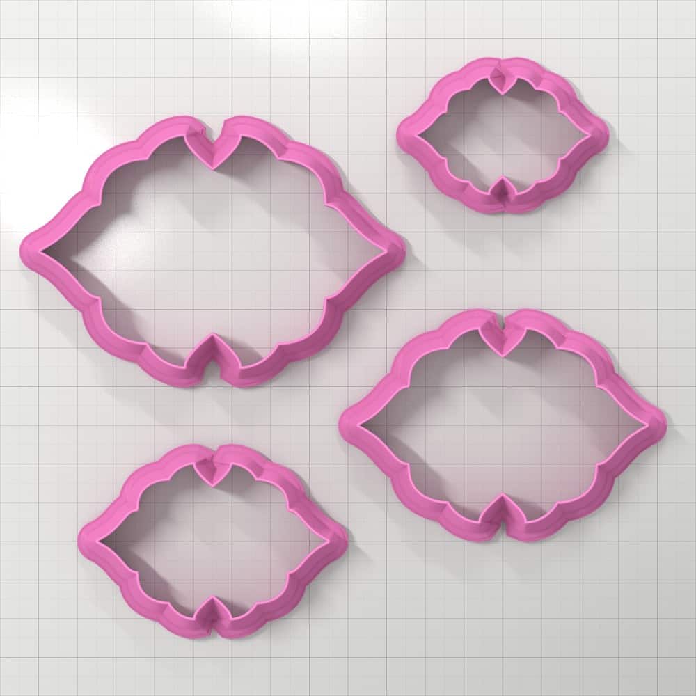 Wavy Charm Clay Cutters Plastic Cutters SweetyBijou Tools