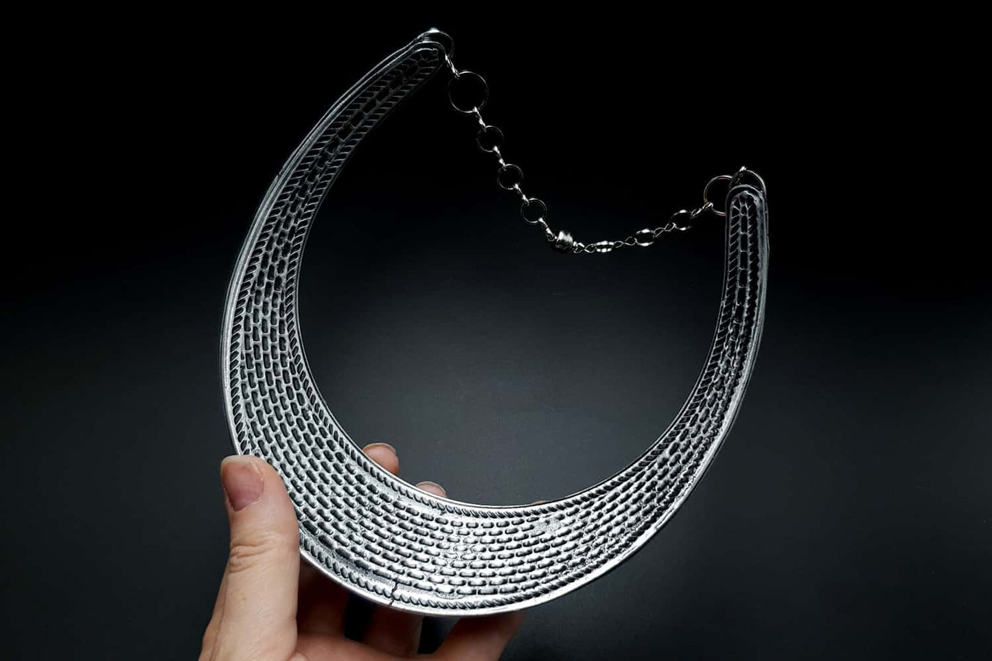 Statment Necklace "Golden Road" Necklace SweetyBijou Jewelry
