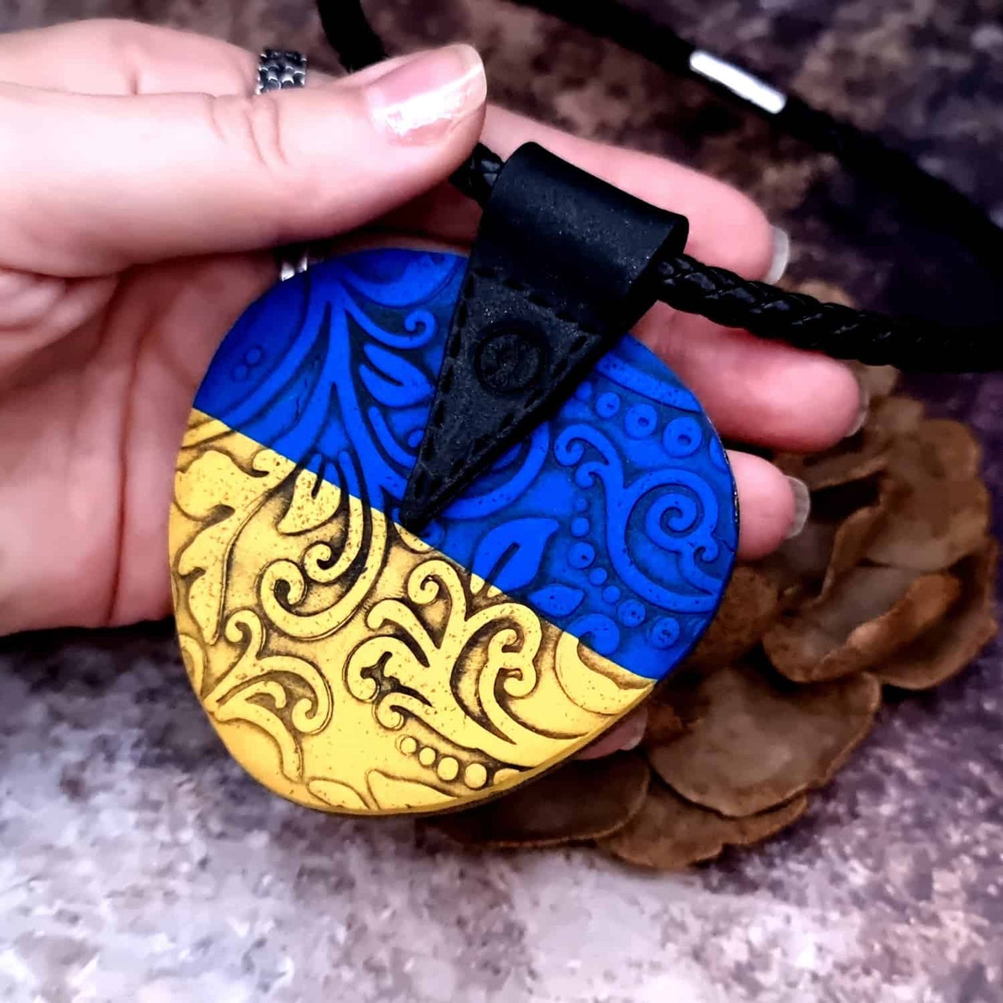 My Blooming Ukraine - Pendant Pendant SweetyBijou Jewelry