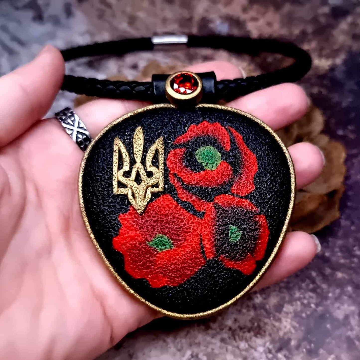 My Blooming Ukraine - Pendant Pendant SweetyBijou Jewelry