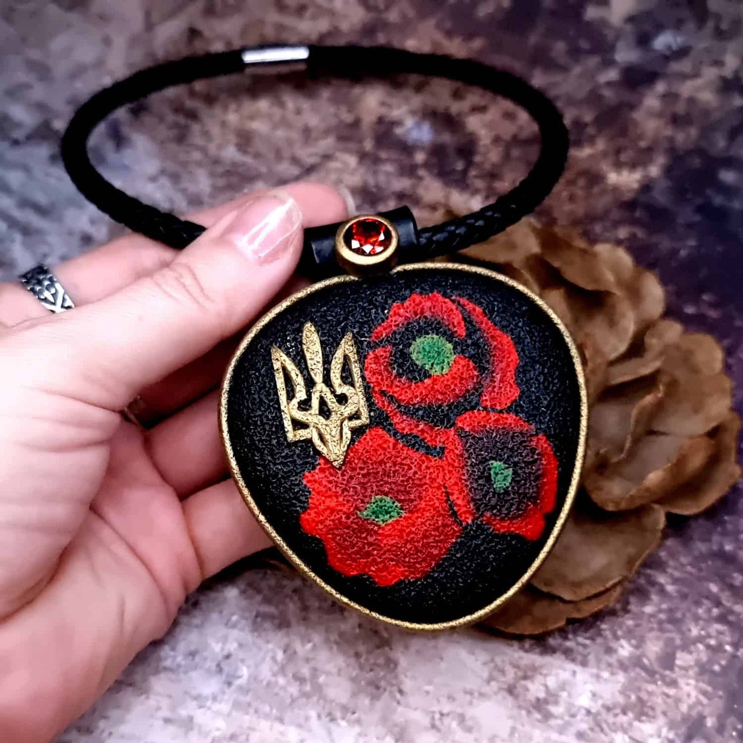 My Blooming Ukraine - Pendant Pendant SweetyBijou Jewelry