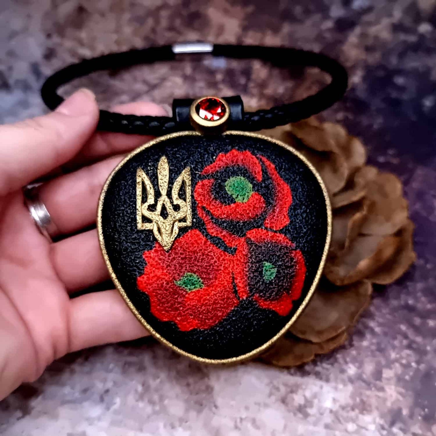 My Blooming Ukraine - Pendant Pendant SweetyBijou Jewelry