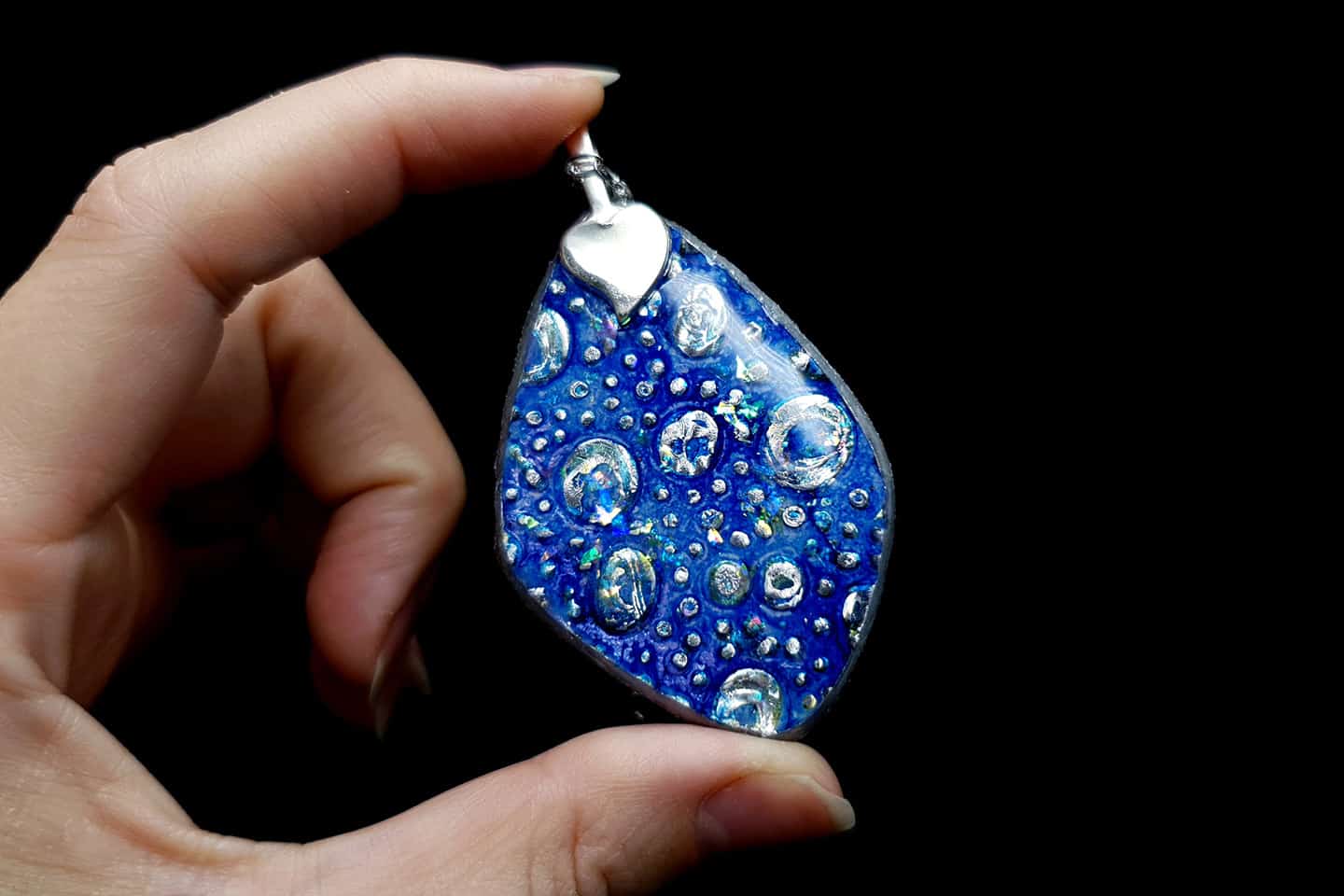 Pendant Ice and Sun Pendant SweetyBijou Jewelry