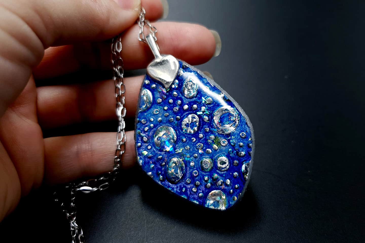 Pendant Ice and Sun Pendant SweetyBijou Jewelry