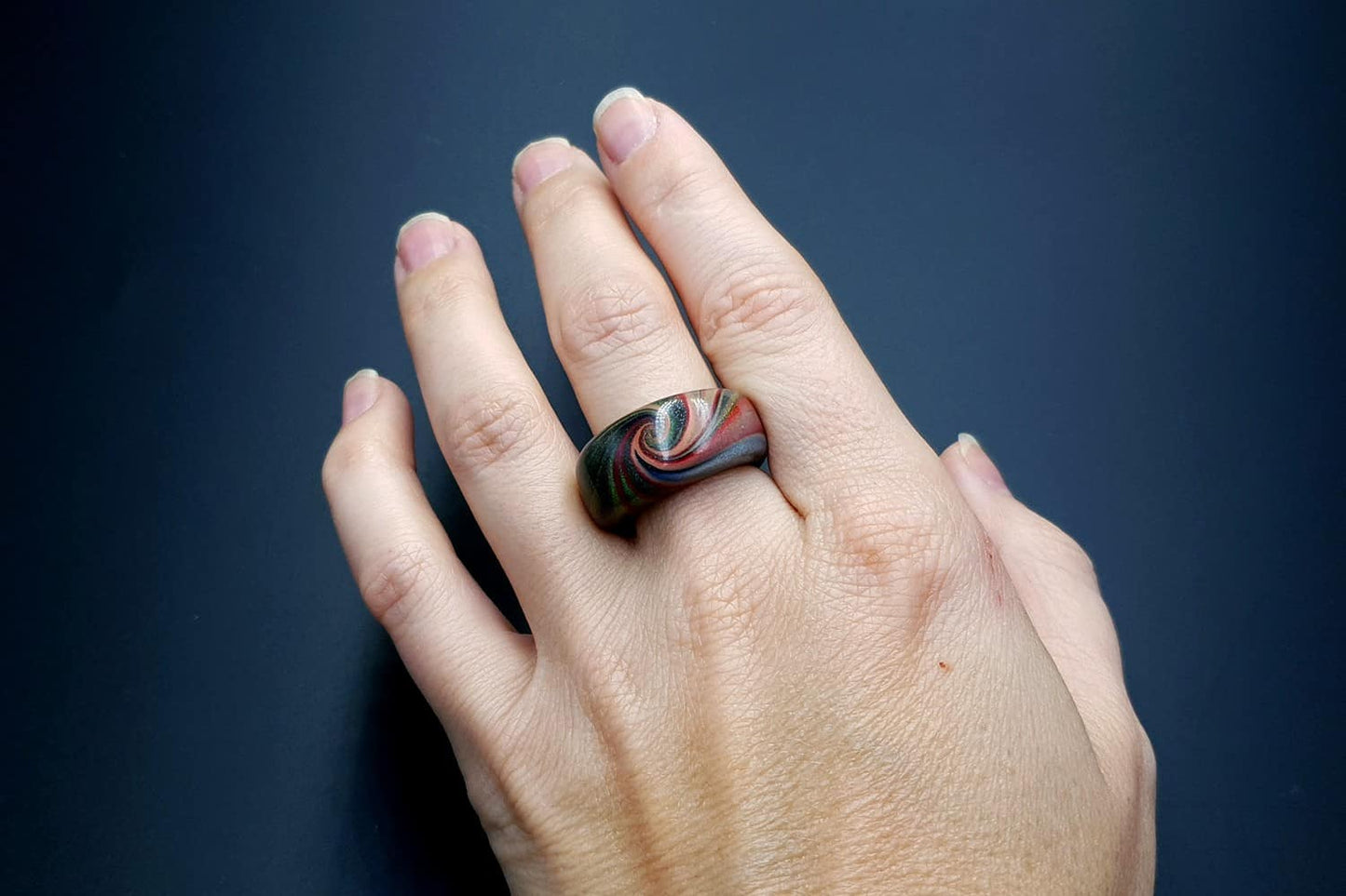"The Swirl" Ring Ring SweetyBijou Jewelry