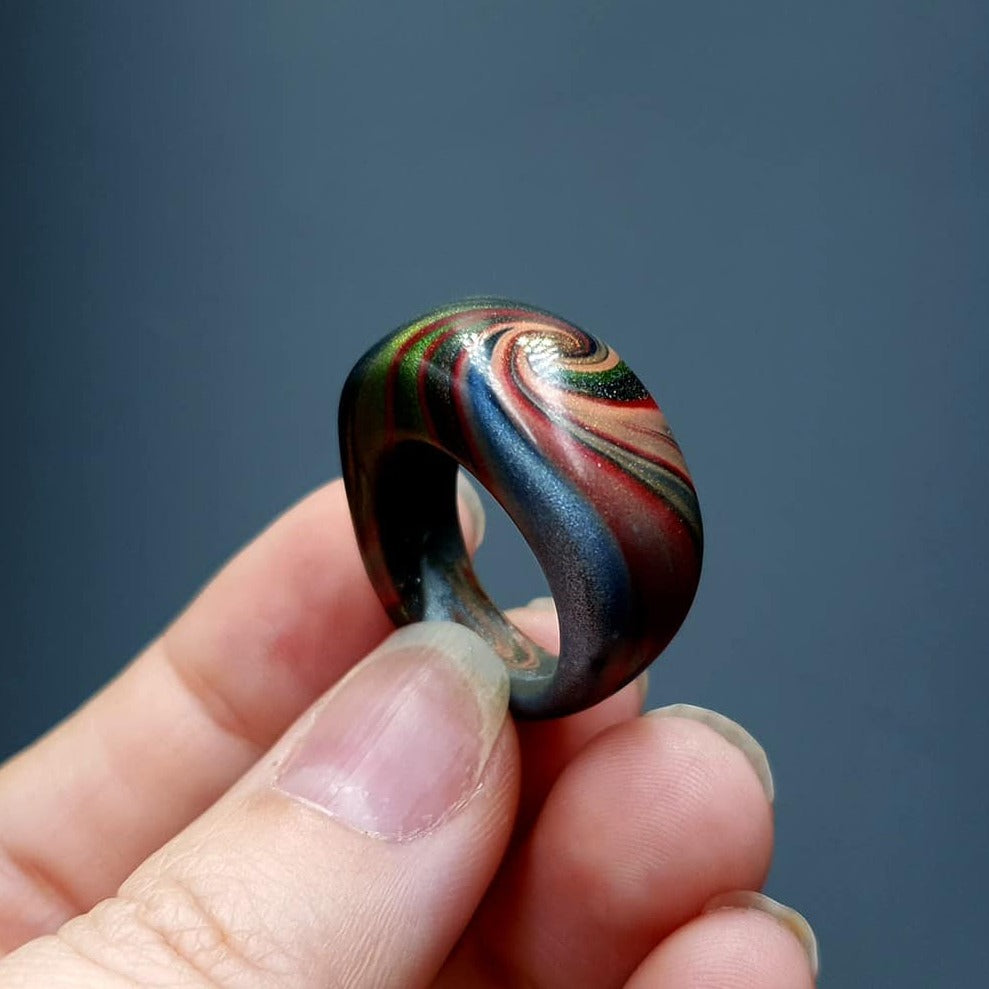 "The Swirl" Ring Ring SweetyBijou Jewelry Default Title