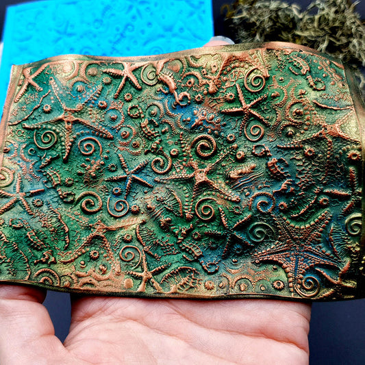 Silicone Texture OUT Oceans Fauna - 120x85mm