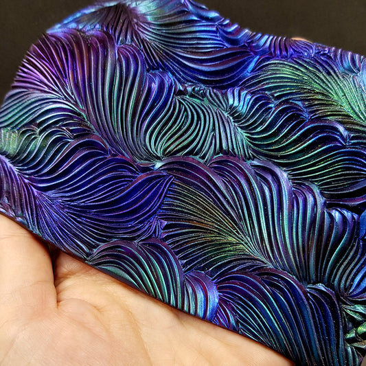 Hand-carved Textures - Feathers 1
