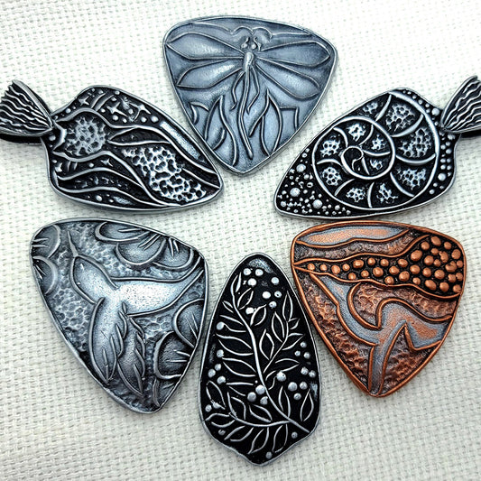 Cloisonne Enamel Pendants #3 - 115x85mm