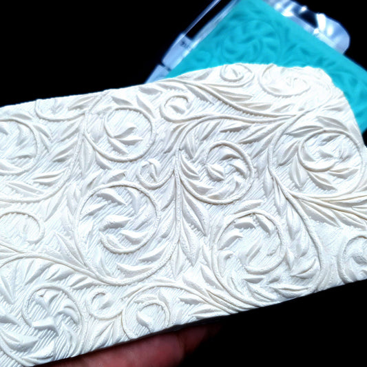 Silicone Texture “Young Fern Leafs - 160x100mm