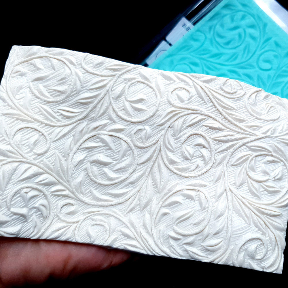 Silicone Texture “Young Fern Leafs - 160x100mm