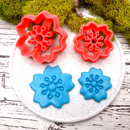 Flower Cutter #8 - Polymer Clay Cutters Plastic Cutters SweetyBijou Tools   