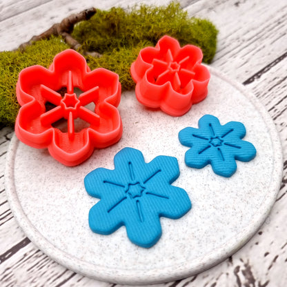 Flower Cutter #6 - Polymer Clay Cutters Plastic Cutters SweetyBijou Tools   