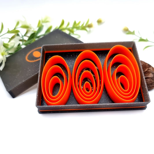Oval 6:3 - Set of 11 Clay Cutters