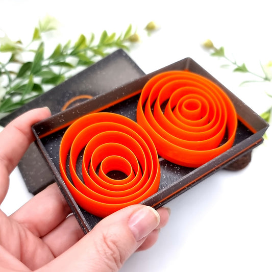 Oval 6:5 - Set of 11 Polymer Clay Cutters