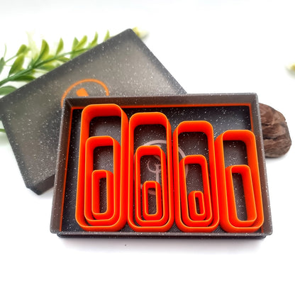 Rectangle Rounded 6:2 - Set of 11 Polymer Clay Cutters
