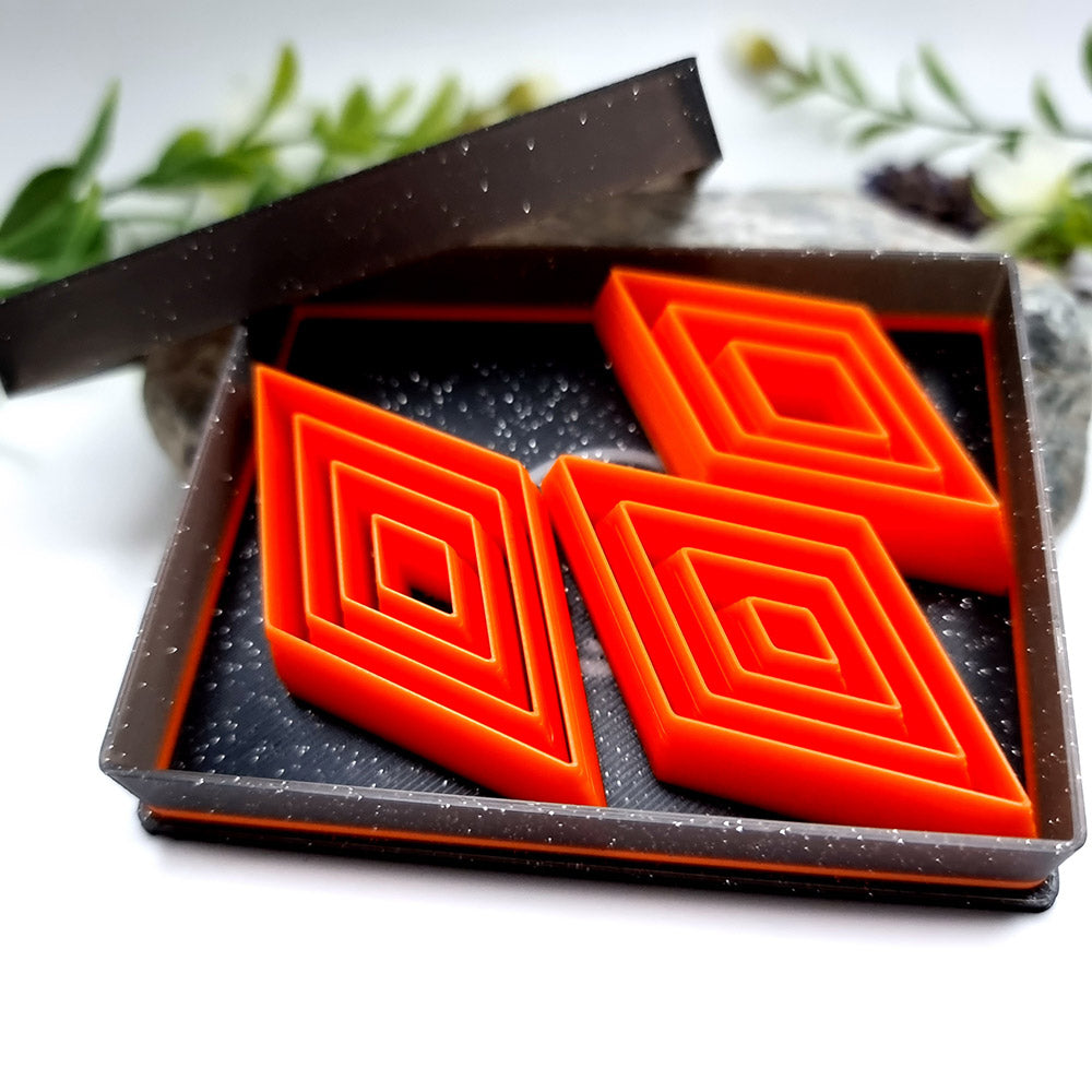 Diamond 6:3 - Set of 11 Polymer Clay Cutters
