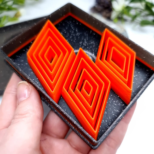 Diamond 6:3 - Set of 11 Polymer Clay Cutters