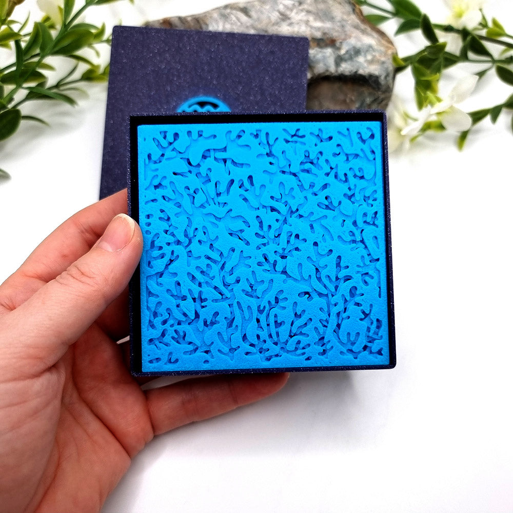 Exclusive Set of 12 Premium Stencils in Luxury Box - Ocean Collection