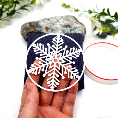 Set of 12+1 Stencils - Snowflakes Collection