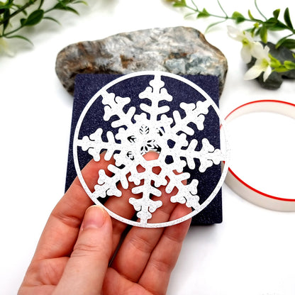 Set of 12+1 Stencils - Snowflakes Collection