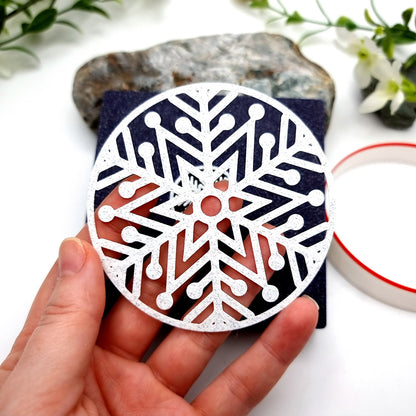 Set of 12+1 Stencils - Snowflakes Collection