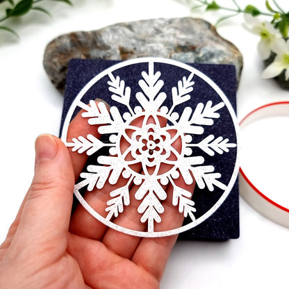 Set of 12+1 Stencils - Snowflakes Collection