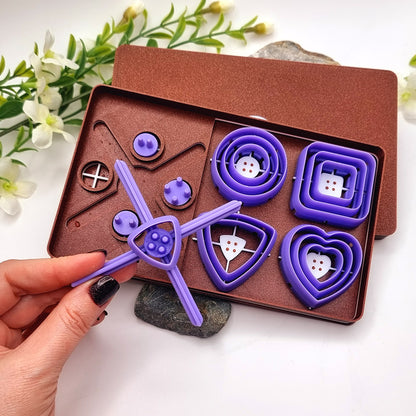 Buttons Toolkit for Polymer Clay - Create Perfectly Centered Buttons with Ease!